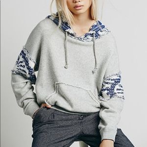Free People hooded sweater